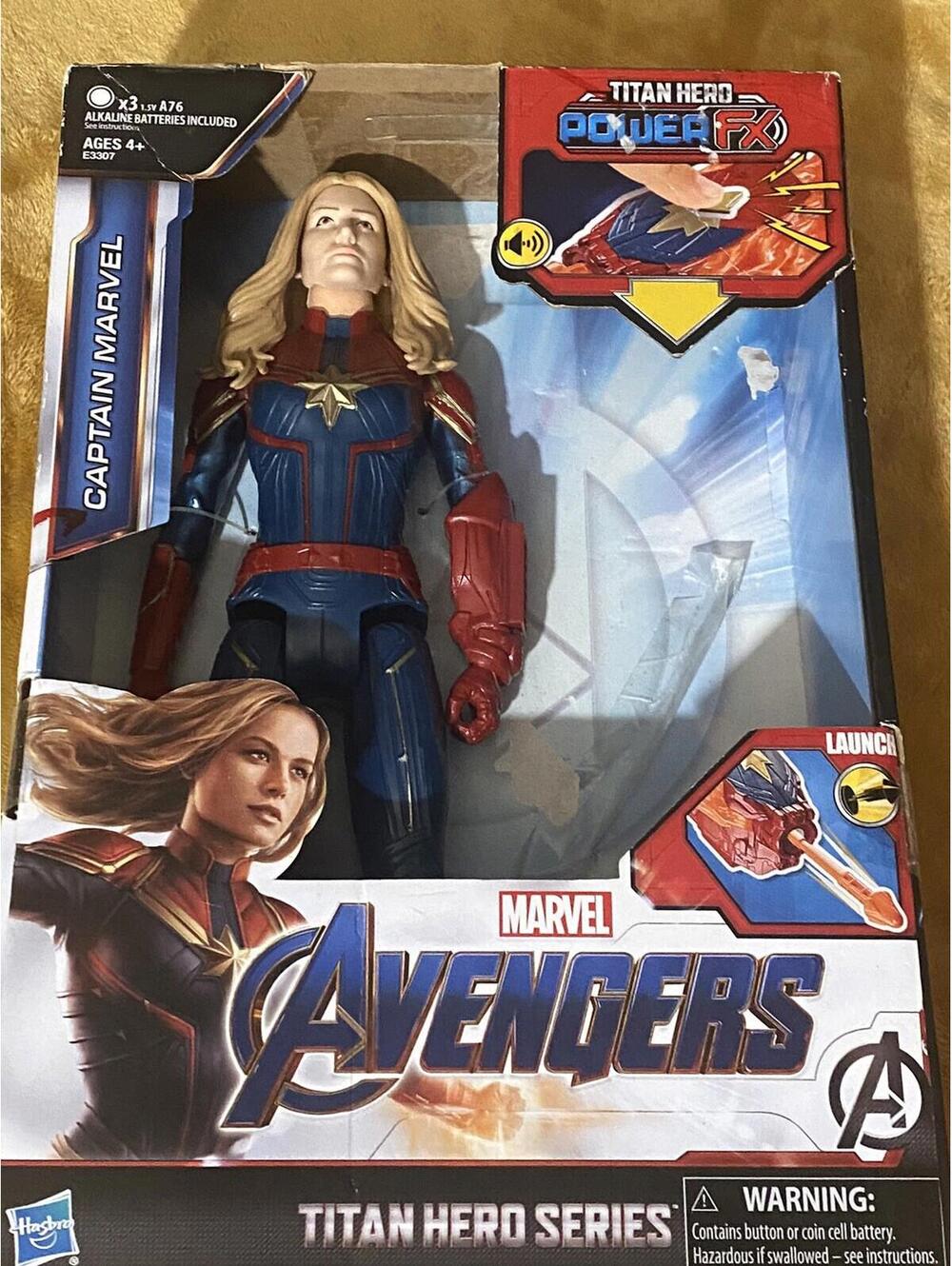 2018 Marvel Avengers Endgame Titan Hero Power FX Captain